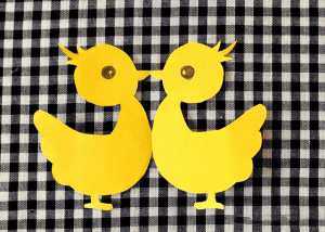 Cute little duck paper-cutting tutorial, easy to learn - tmacsky